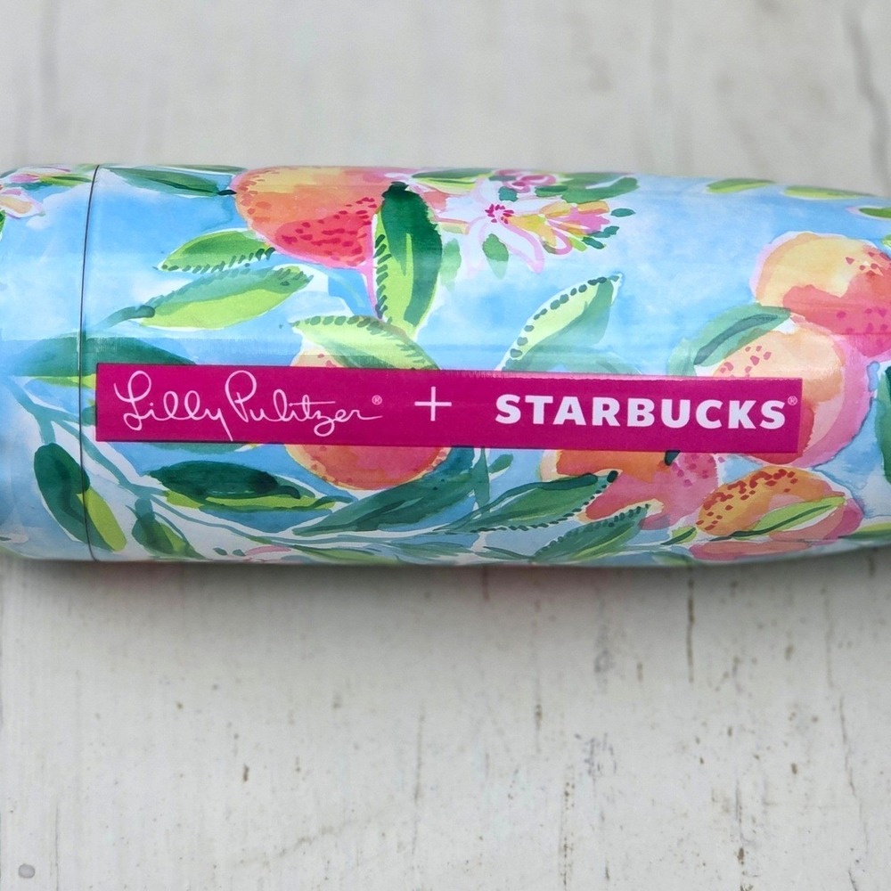 S'well 17 oz Lilly Pulitzer + STARBUCKS Waterbottle stainless steels
